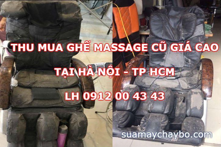 Thu mua ghế massage cũ giá cao tại Hà Nội