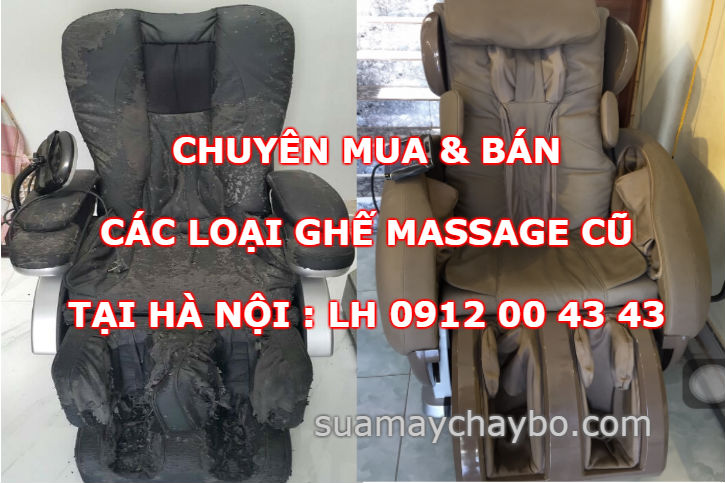 Mua bán ghế massage cũ tại Hà Nội
