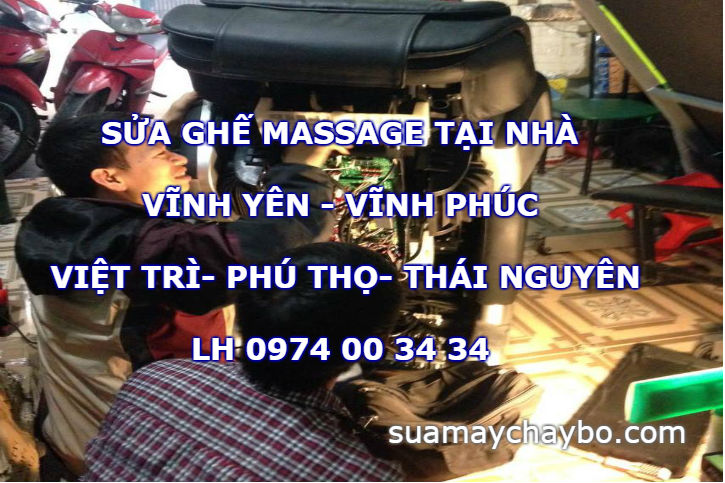 Sửa ghế massage tại Vĩnh Yên