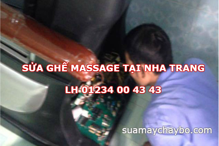 Sửa ghế massage tại Nha Trang