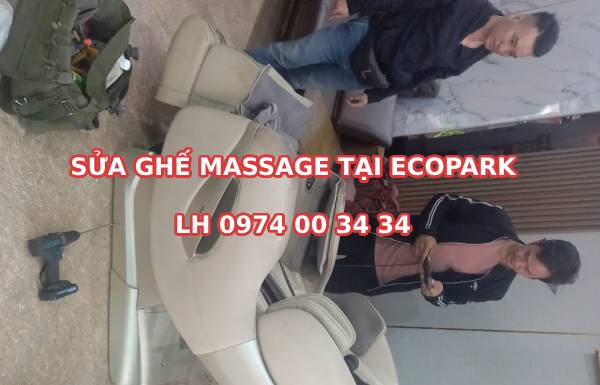 Sửa ghế massage tại Ecopark Văn Giang Hưng Yên