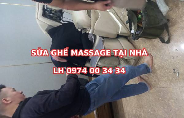 Sửa ghế massage tại khu đô thị Ngoại Giao Đoàn