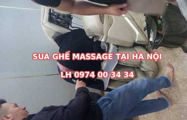 Sửa ghế massage tại nhà khu đô thị Nam Cường