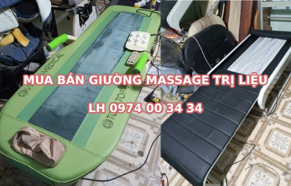 Mua bán giường massage trị liệu Hàn Quốc cũ và mới