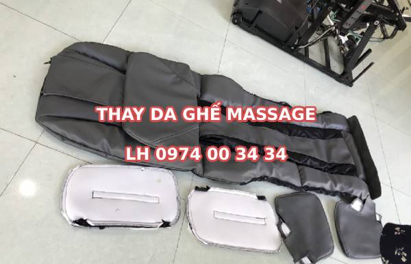 Thay da ghế massage giá còn cao hơn cả mua ghế giá rẻ 
