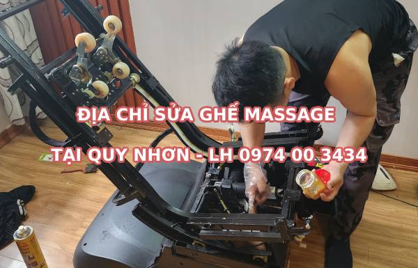 Địa chỉ sửa ghế massage và máy chạy bộ tại Quy Nhơn