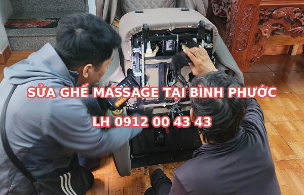 Sửa ghế massage tại nhà ở Bình Phước