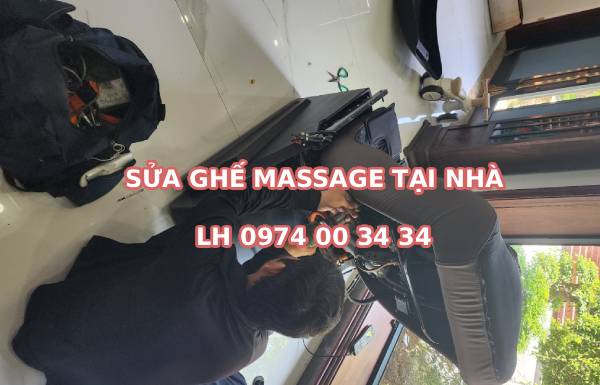 Sửa ghế massage tại Khu Đô Thị Mới Vạn Phúc Hà Đông