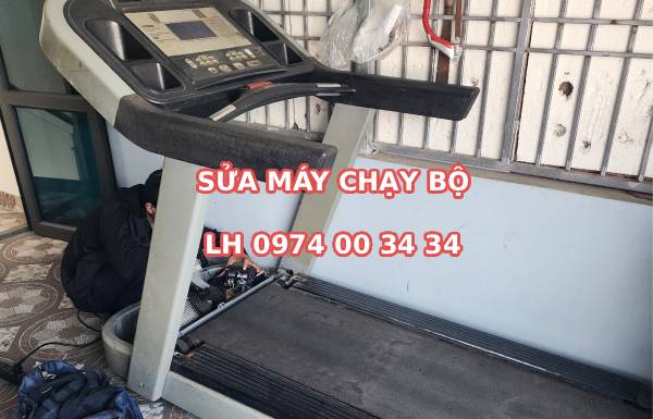 Motor máy chạy bộ thay mới tại sao khi chạy vân bị cháy